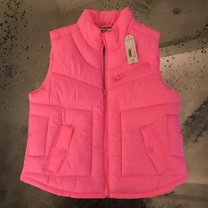 Pink Puffer Vest